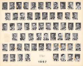 Composite Photograph of the Faculty of Medicine - Class of 1967