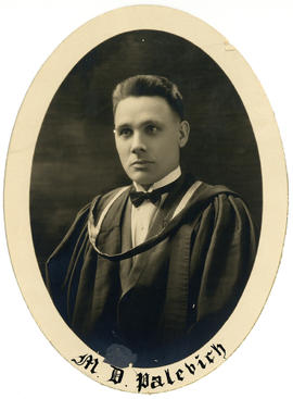 Portrait of Matthew Dominic Palevitch : Class of 1926