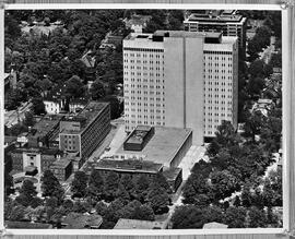 Aerial photograph of Sir Charles Tupper Building