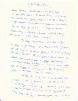 The social enterprises of mankind by Elisabeth Mann Borgese : [handwritten draft and typed copy]
