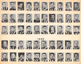 Composite Photograph of the Faculty of Medicine - Class of 1960