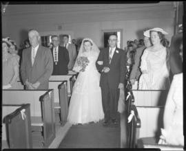 Photograph of Mr. & Mrs. Grice's wedding