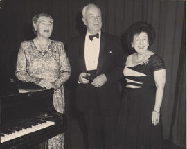 Maxwell Cohen, Fannie Hurst, Ellen Ballon, and Morton Gould : [photograph]