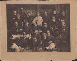 Photograph of First Dalhousie Football Team - 1895