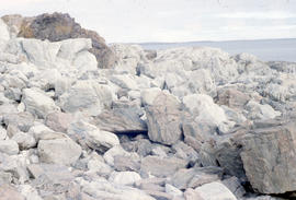 Photograph of rocks in Cape Dorset, Northwest Territories