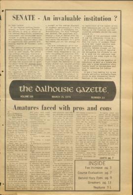 The Dalhousie Gazette, Volume 106, Issue 23