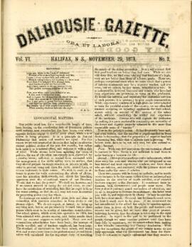 Dalhousie Gazette, Volume 6, Issue 2