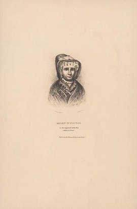 Engraving of portrait of Helen McDougal : [1829]