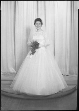 Photograph of Mrs. Aiken on her wedding day