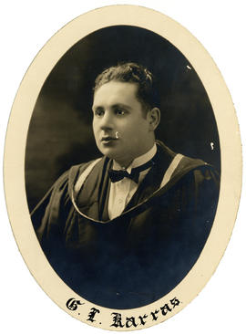 Portrait of George Lycurgus Karras : Class of 1926