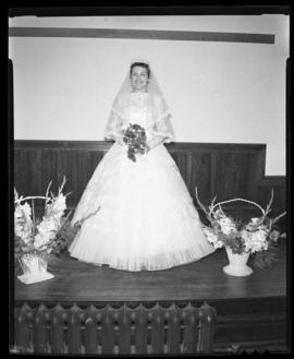 Photograph of Mrs. Leil at her wedding