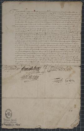 Agreement concerning land grants in New Plymouth, signed by Hamilton, Arundell and Surrey, F. Car...