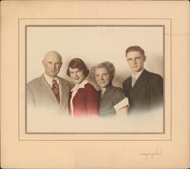 Photograph of Thomas Head Raddall and family