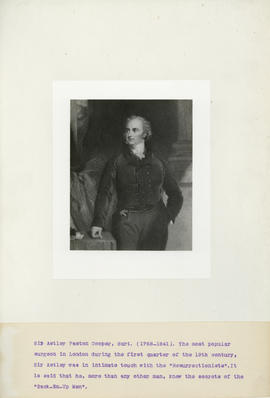 Portrait of Sir Astley Paston Cooper, Bart. (1768-1841)