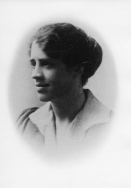 Photograph of an unidentified woman from the Dalhousie Law School