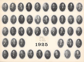 Composite Photograph of the Faculty of Medicine - Class of 1925