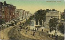 Postcard of Stephen's Green, Dublin