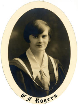 Portrait of Evelyn Frances Rogers : Class of 1927