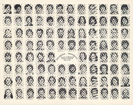 Composite photograph of the Faculty of Medicine - Second Year Class, 1977-1978