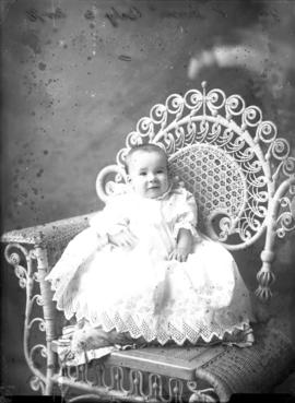 Photograph of  James K. Fraser's baby