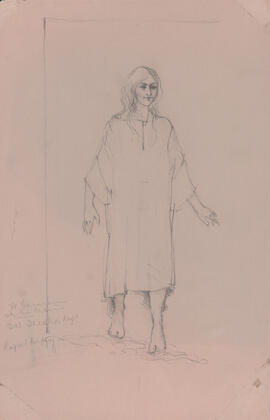 Costume design for one woman