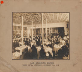 Photograph of Law Students Dinner, Queen Hotel