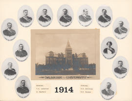 Composite Photograph of the Faculty of Medicine - Class of 1914