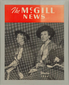 The McGill News : Ellen Ballon and Pauline Donalda receiving honorary doctorates from McGill Univ...