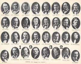 Composite Photograph of the Faculty of Medicine - Class of 1932