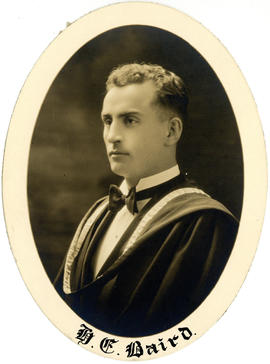 Portrait of Harold Emerton Baird : Class of 1927