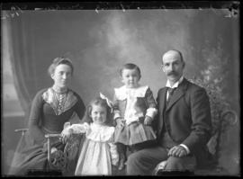 Photograph of Mr. James Thompson and family