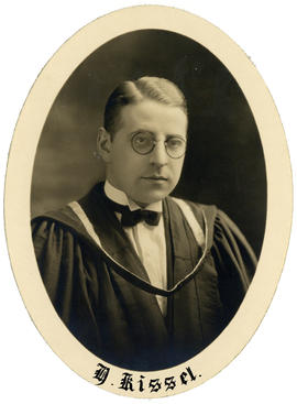 Portrait of Henry Kissel : Class of 1926