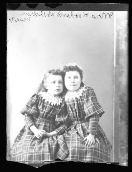 Photograph of Mrs. Wooden's daughters