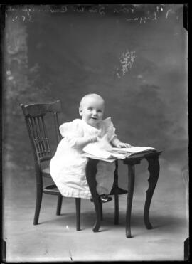 Photograph of the baby of Mrs. James Cavanagh