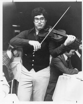 Photograph of a violinist