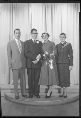 Photograph of Mr. and Mrs. Doug MacNaught and friends