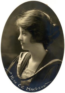 Portrait of Christine Catherine MacLeod : Class of 1922