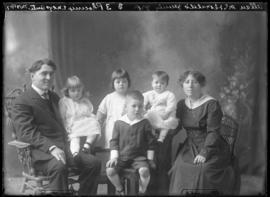 Photograph of Allan McDonald and family