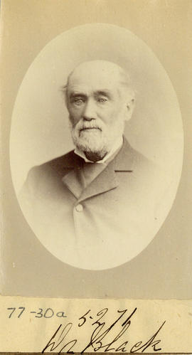 Portrait of Dr. Black from the Medical Society of Nova Scotia