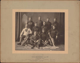 Photograph of Dalhousie Law ice hockey champions