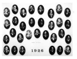 Composite photograph of the Faculty of Medicine class of 1926