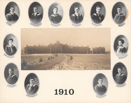 Composite Photograph of the Faculty of Medicine - Class of 1910