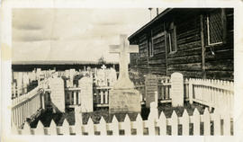 Photograph of the graves of Inspector Francis J. Fitzgerald and his party