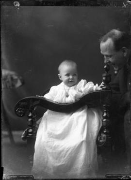 Photographs of the baby of Alister Matheson
