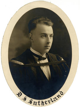 Portrait of David Stockley Sutherland : Class of 1925