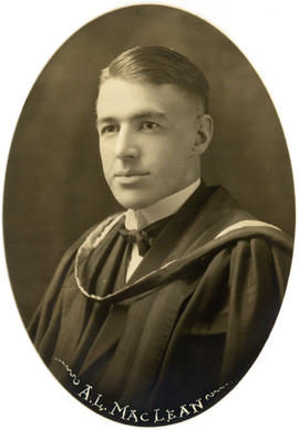 Portrait of Angus Lloyd MacLean : Class of 1922