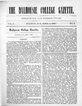 The Dalhousie College Gazette, Volume 1, Issue 6