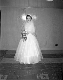 Photograph of Mrs. Wright at her wedding