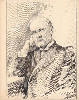 Rev. John Forrest, D.D. Third president, 1885–1911 : [drawing]
