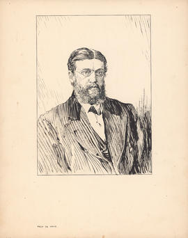 James DeMille, M.A. Professor of English, 1865–1880 : [drawing]
